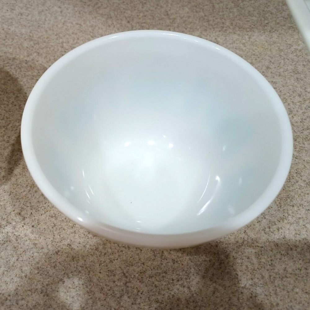 DECIDED TO KEEP NOT FOR SALE Pyrex Mixing Nesting Bowls Amish Butterprint 1950 - Picture 9 of 9